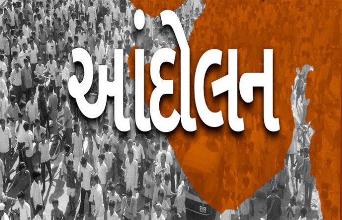ગાંધીનગરમાં ટેટ-ટાટ પાસ ઉમેદવારો